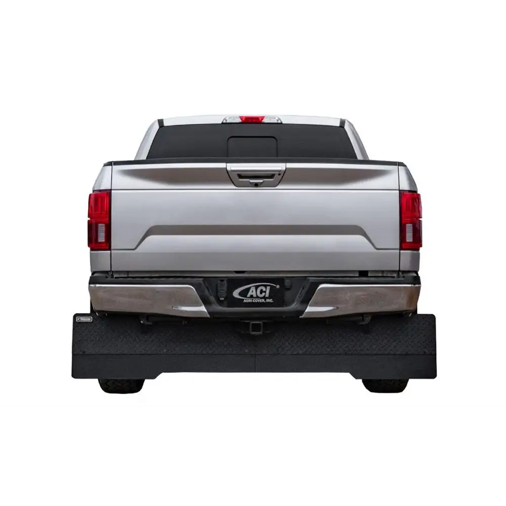 Rockstar Mud Flap Direct Fit Screw On Diamond Mist Black Composite Rubber - ACSH1020159